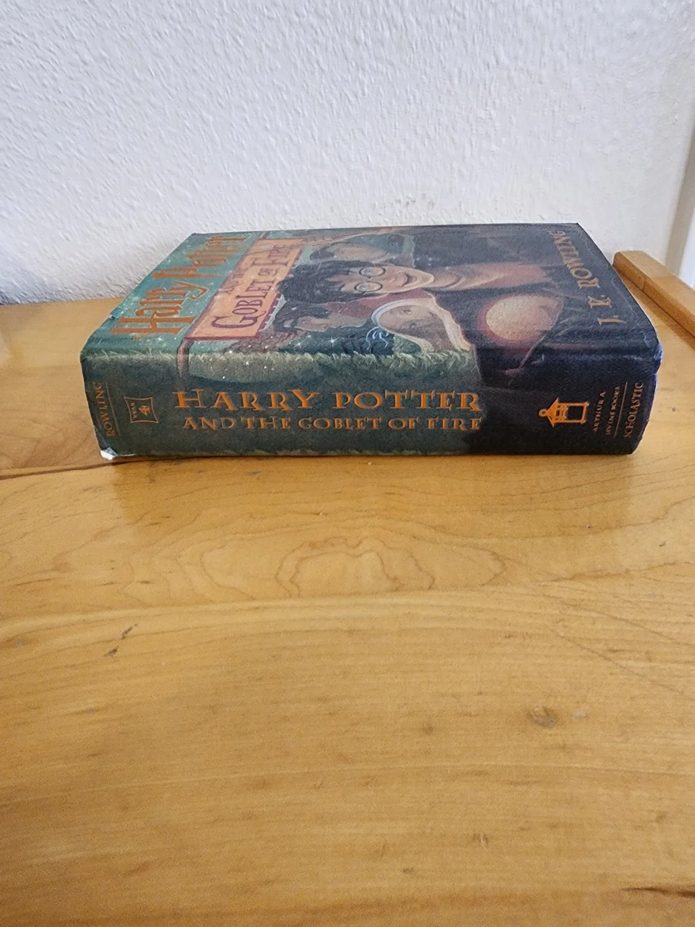 Harry Potter and the Goblet of Fire by - Green Cover